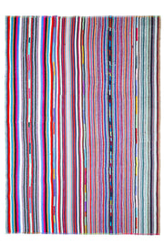 Vintage Multi-Color Kilim Rug