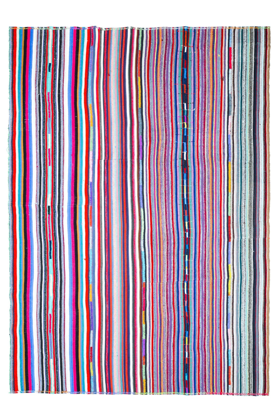 Vintage Multi-Color Kilim Rug
