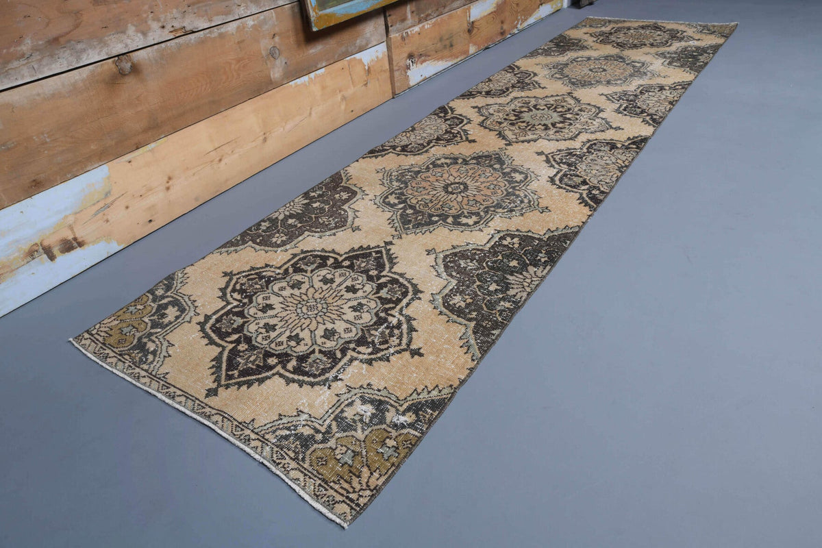 Oushak Vintage Runner Rug
