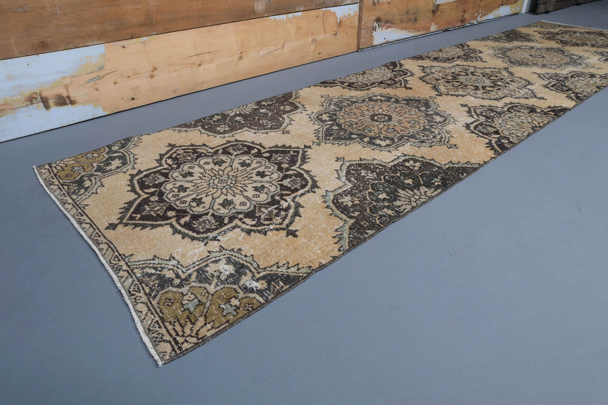 Oushak Vintage Runner Rug