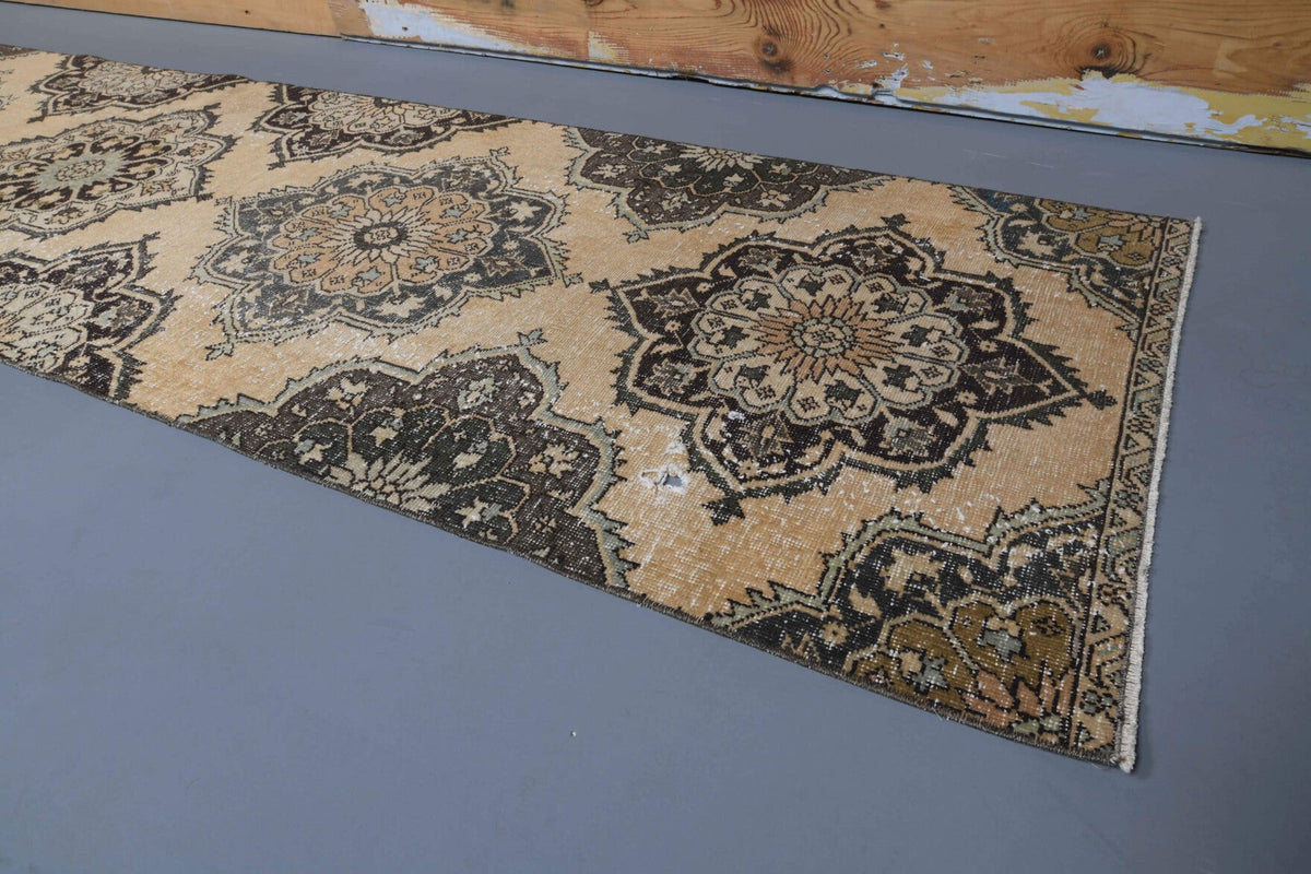 Oushak Vintage Runner Rug