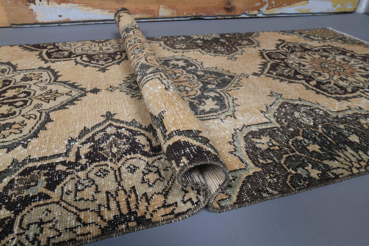 Oushak Vintage Runner Rug