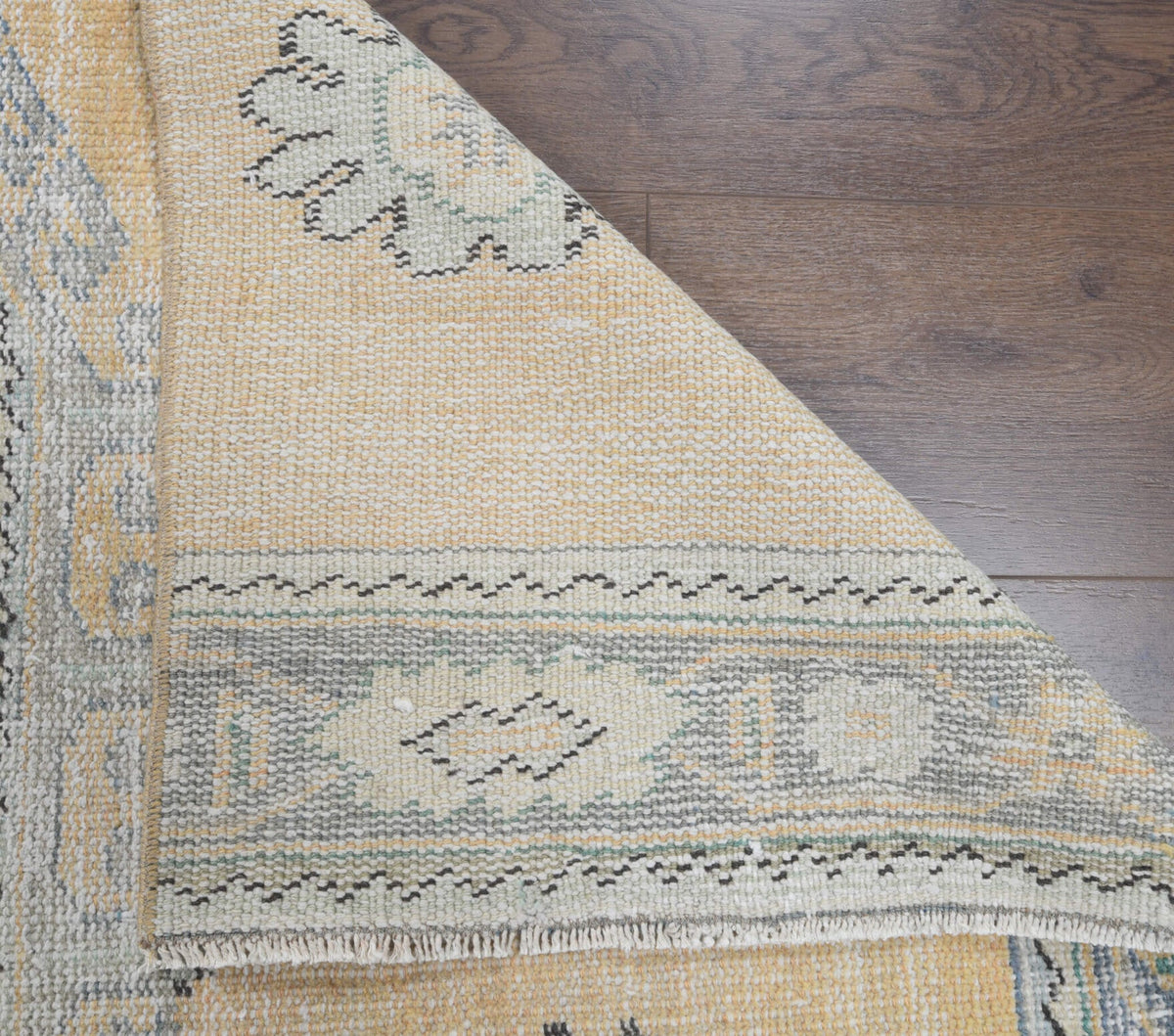 Vintage Oushak Runner Rug