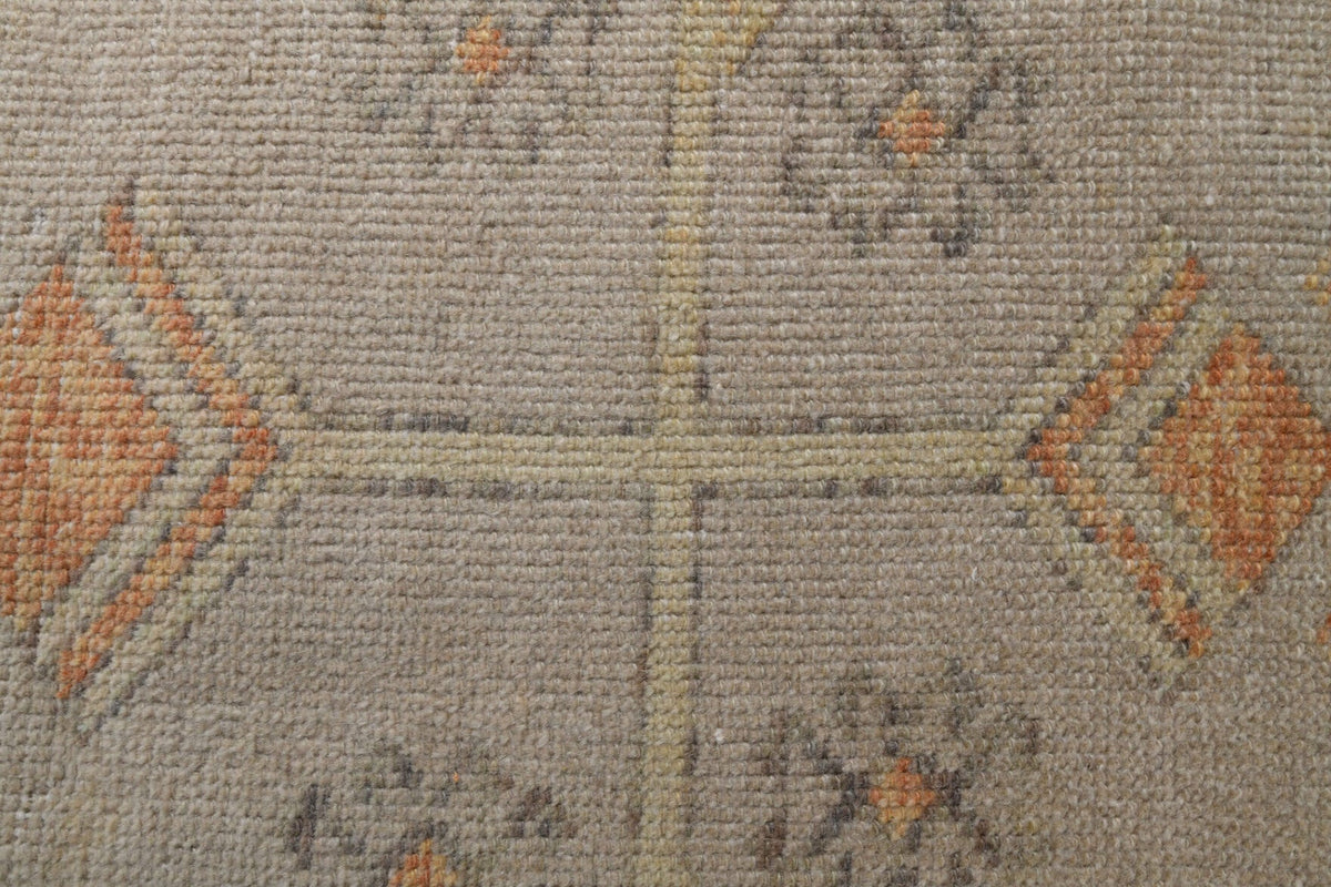 Vintage Oushak Runner Rug - 30246