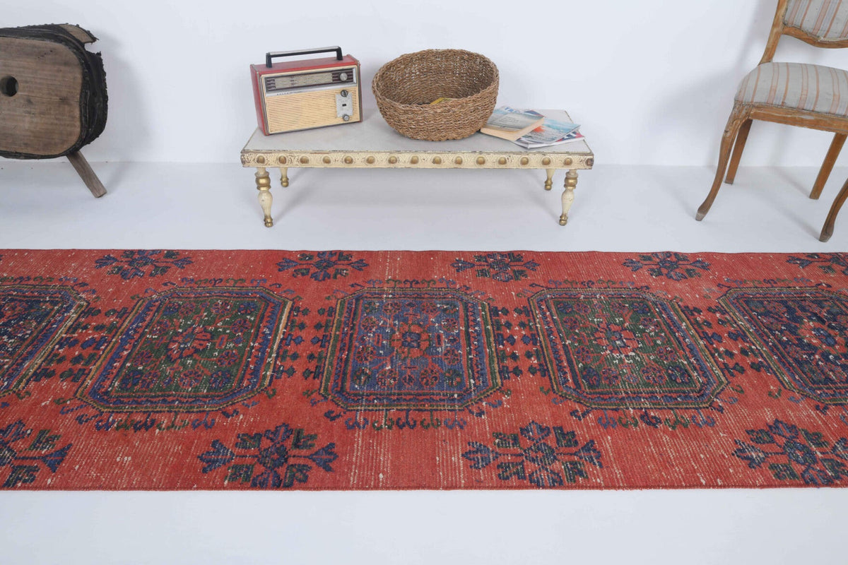 Vintage Anatolian Runner Rug