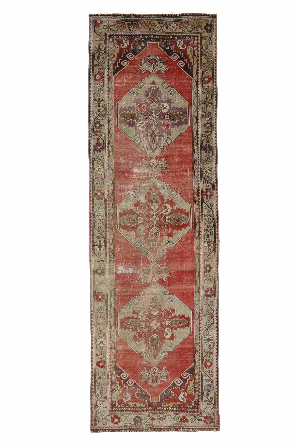 Vintage Oushak Runner Rug