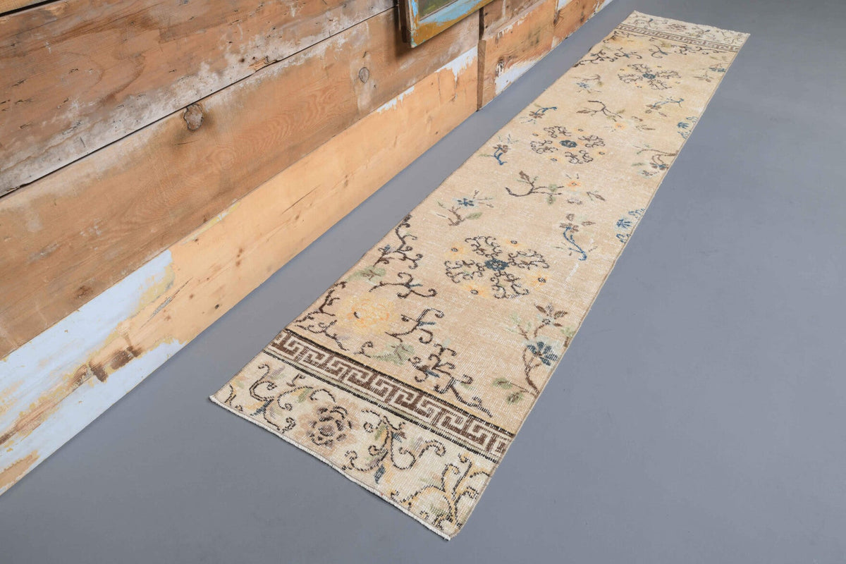Vintage Oushak Runner Rug