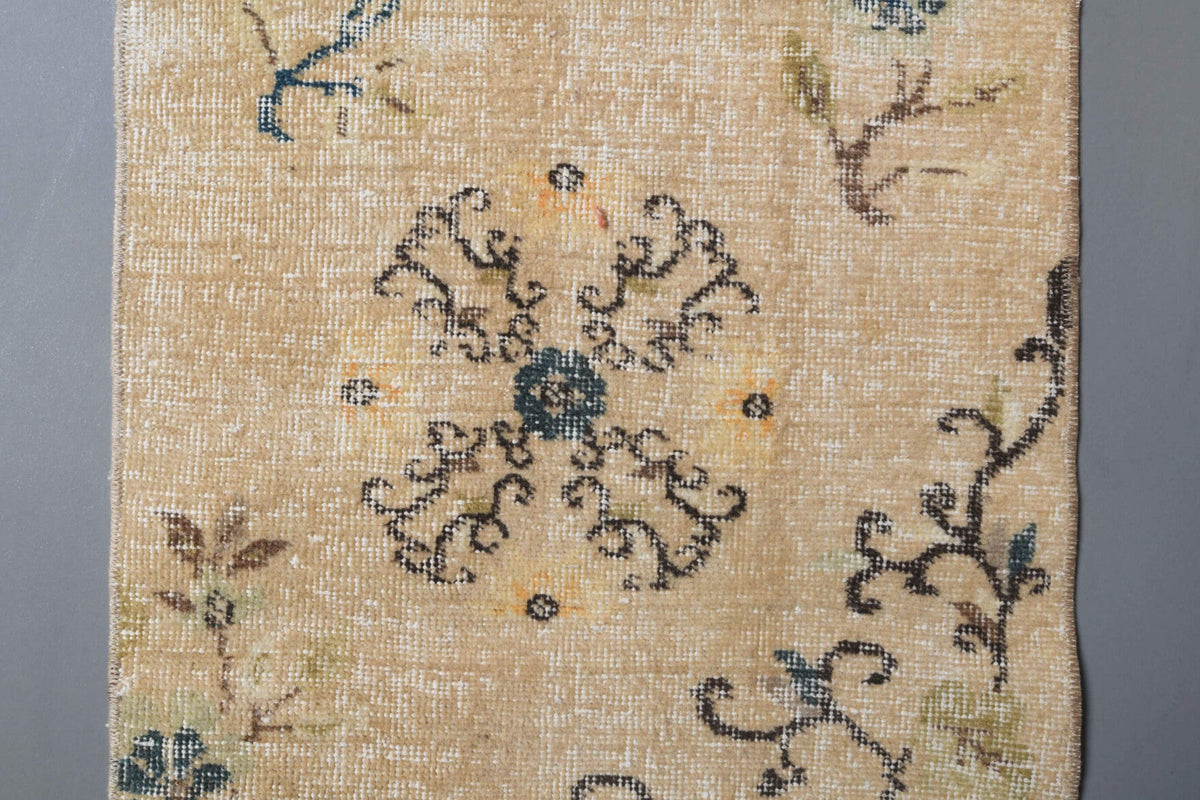 Vintage Oushak Runner Rug
