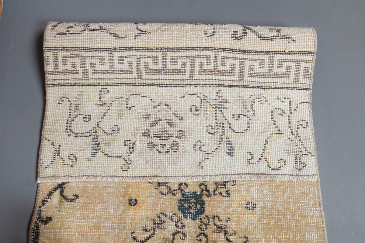 Vintage Oushak Runner Rug