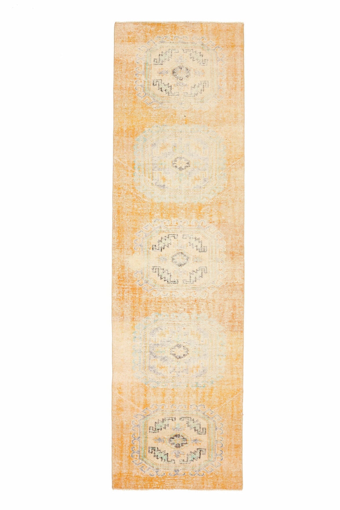 Vintage Runner Oushak Rug - 30351