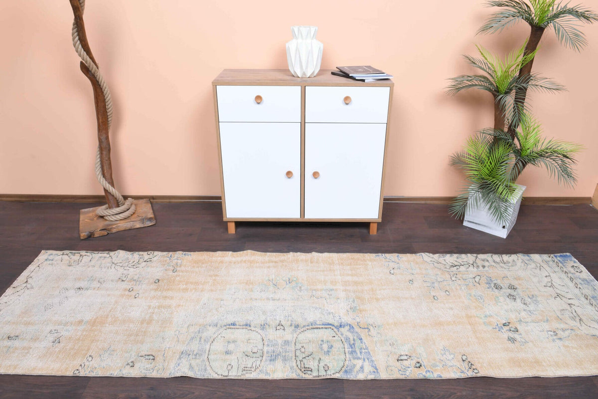 Oushak Vintage Runner Rug - 30352