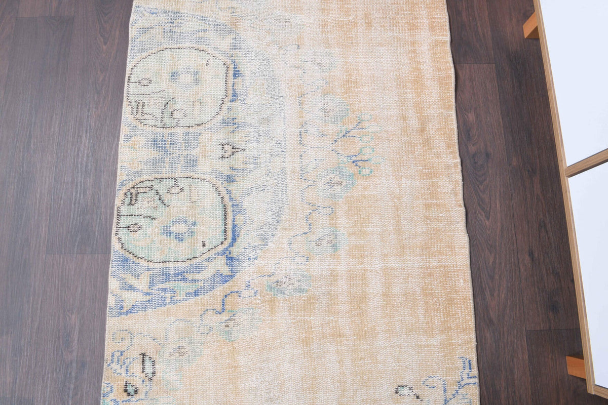 Oushak Vintage Runner Rug - 30352