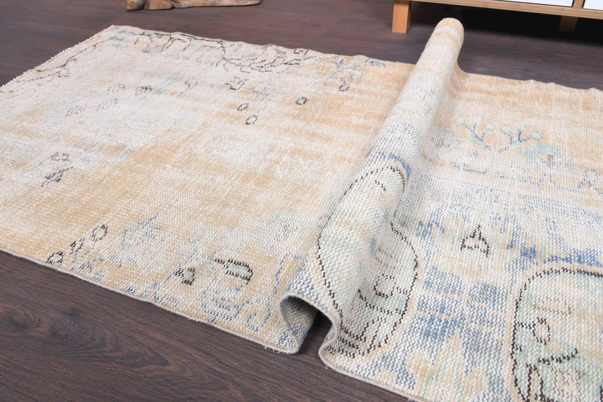 Oushak Vintage Runner Rug - 30352