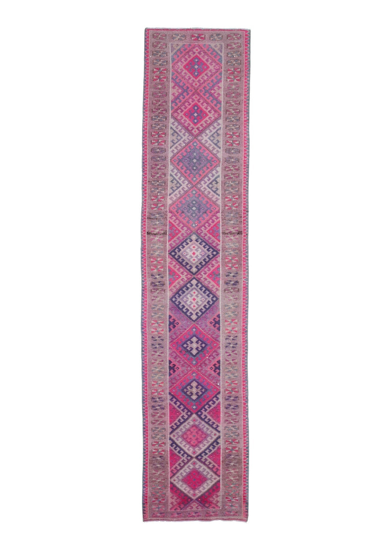 Vintage Anatolian Runner Rug - 28039