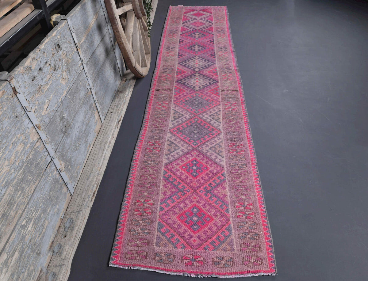 Vintage Anatolian Runner Rug - 28039