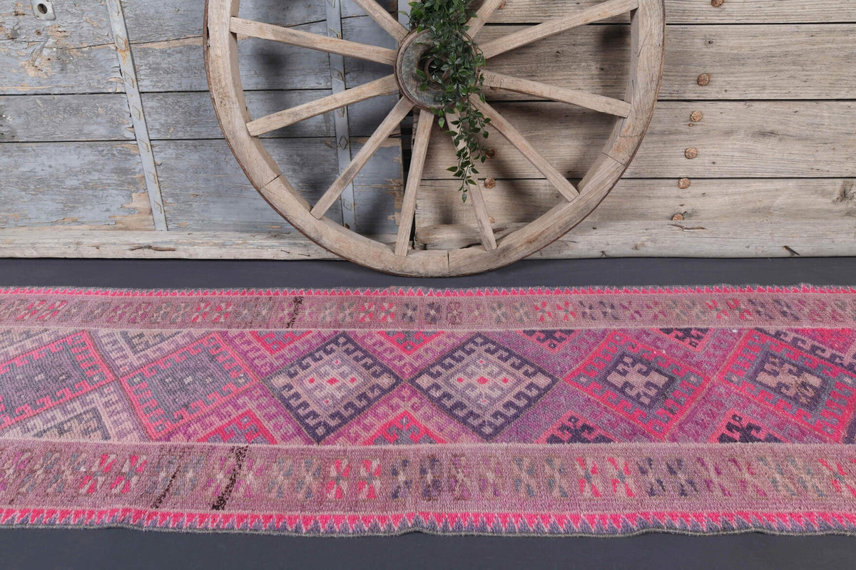 Vintage Anatolian Runner Rug - 28039