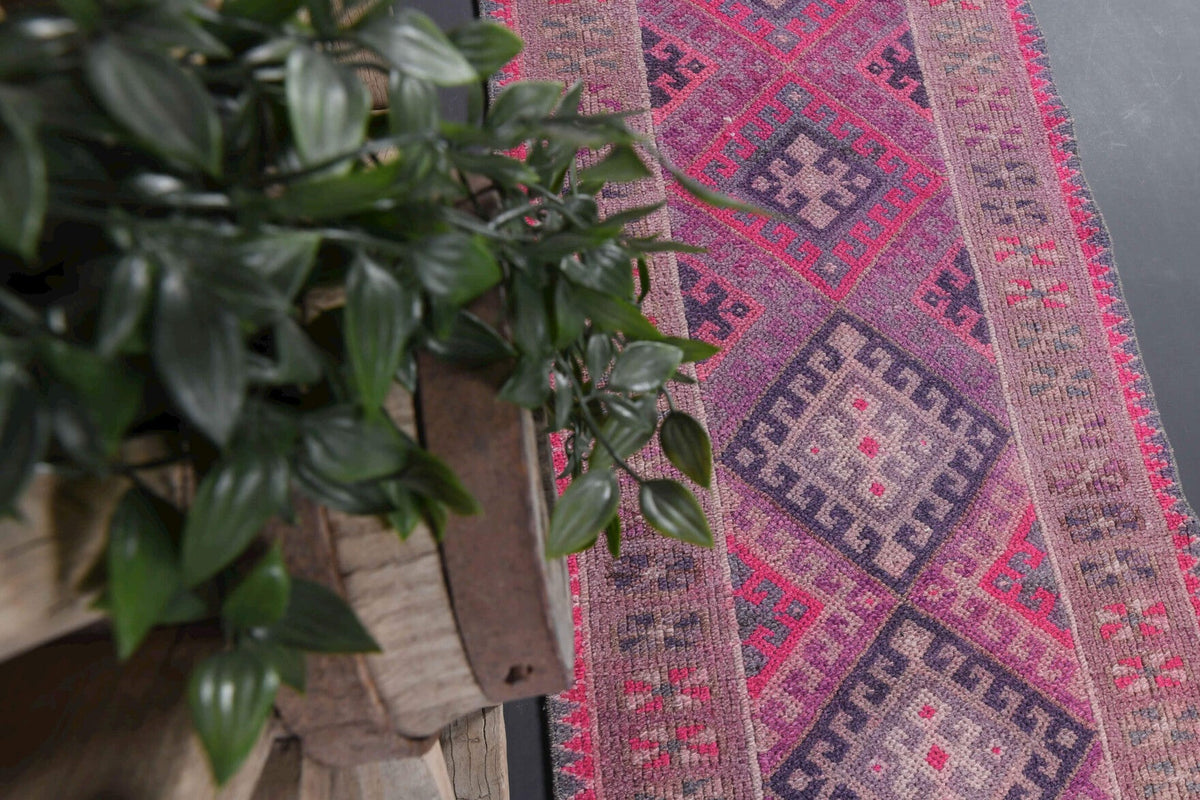Vintage Anatolian Runner Rug - 28039