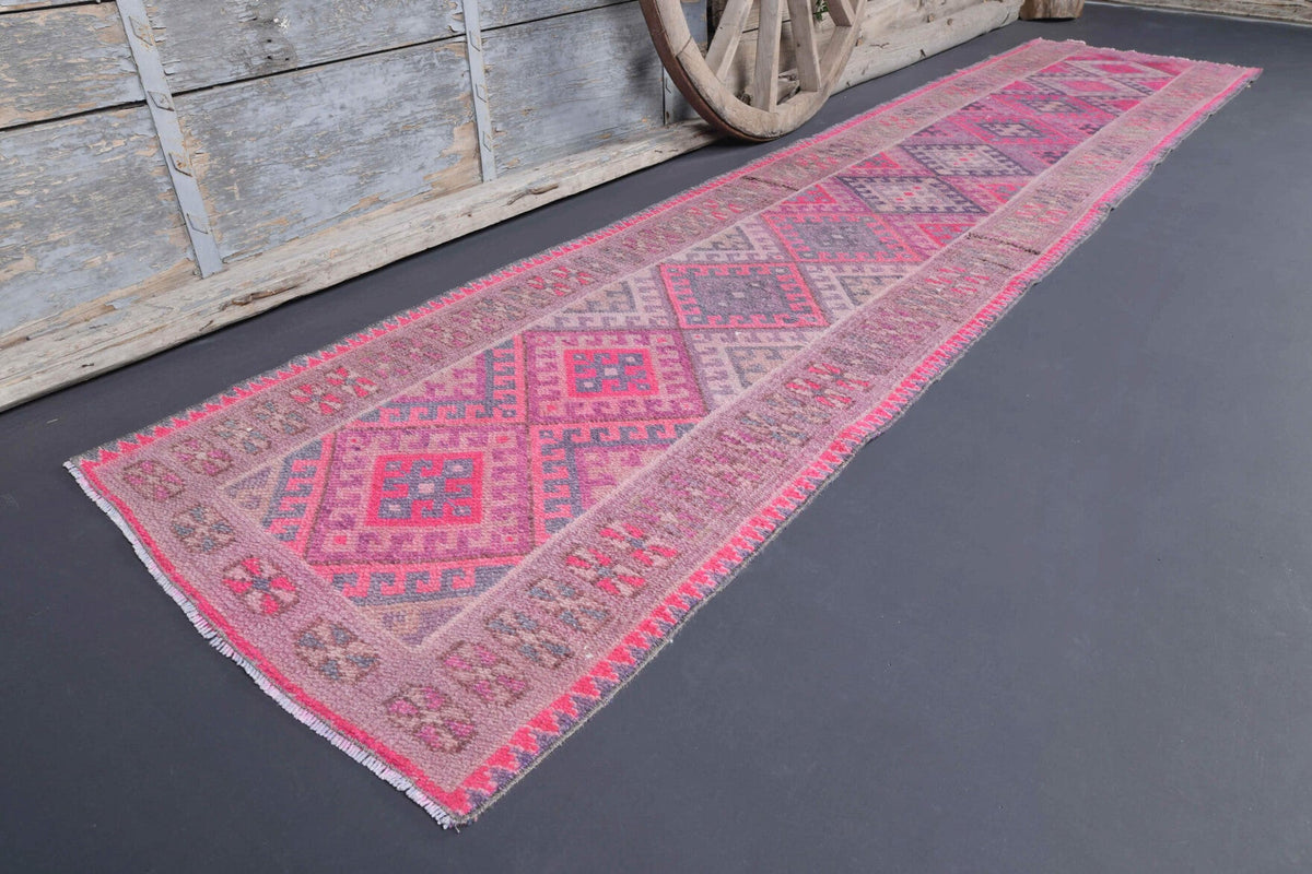 Vintage Anatolian Runner Rug - 28039
