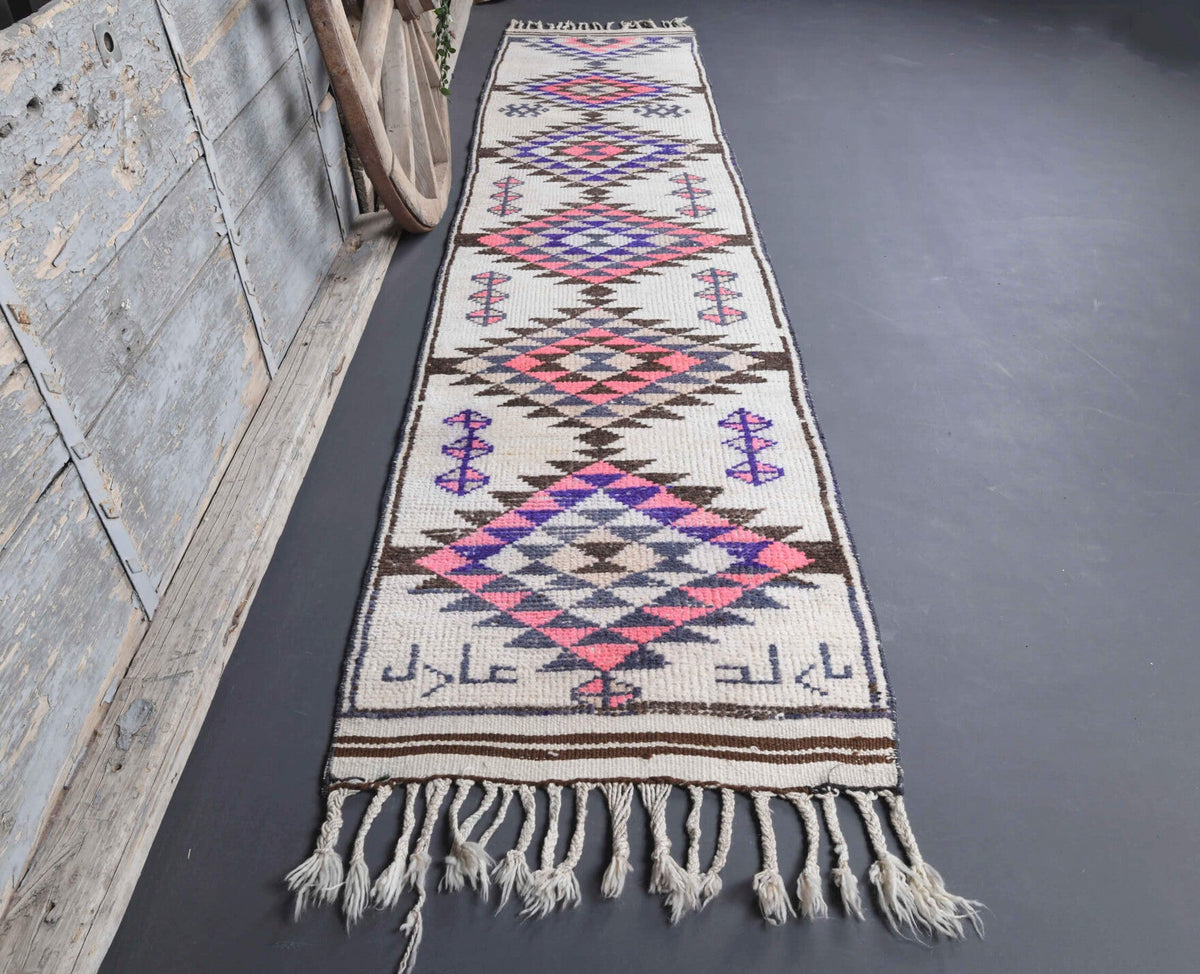 Vintage Oushak Runner Rug