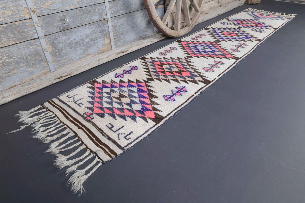 Vintage Oushak Runner Rug