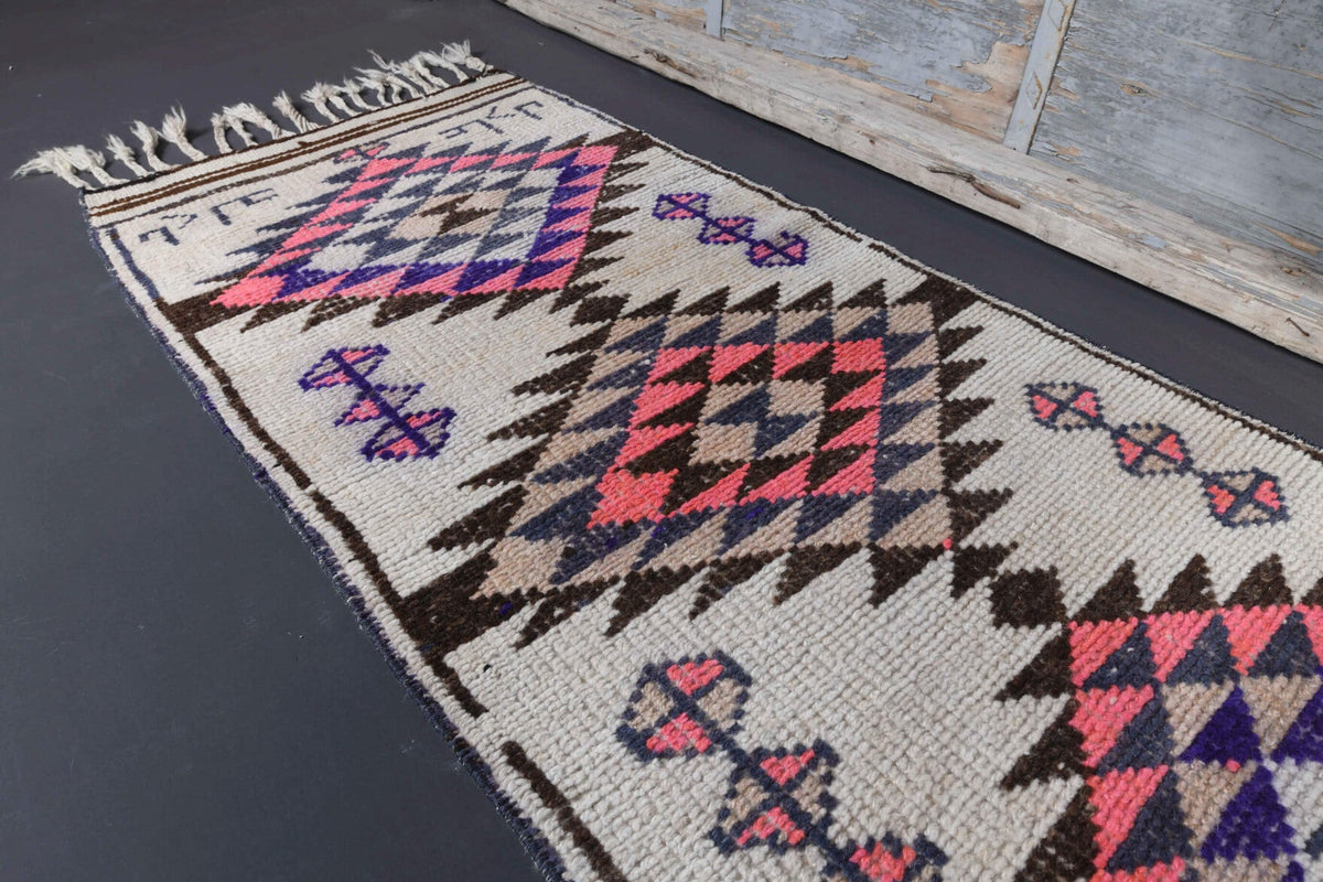 Vintage Oushak Runner Rug