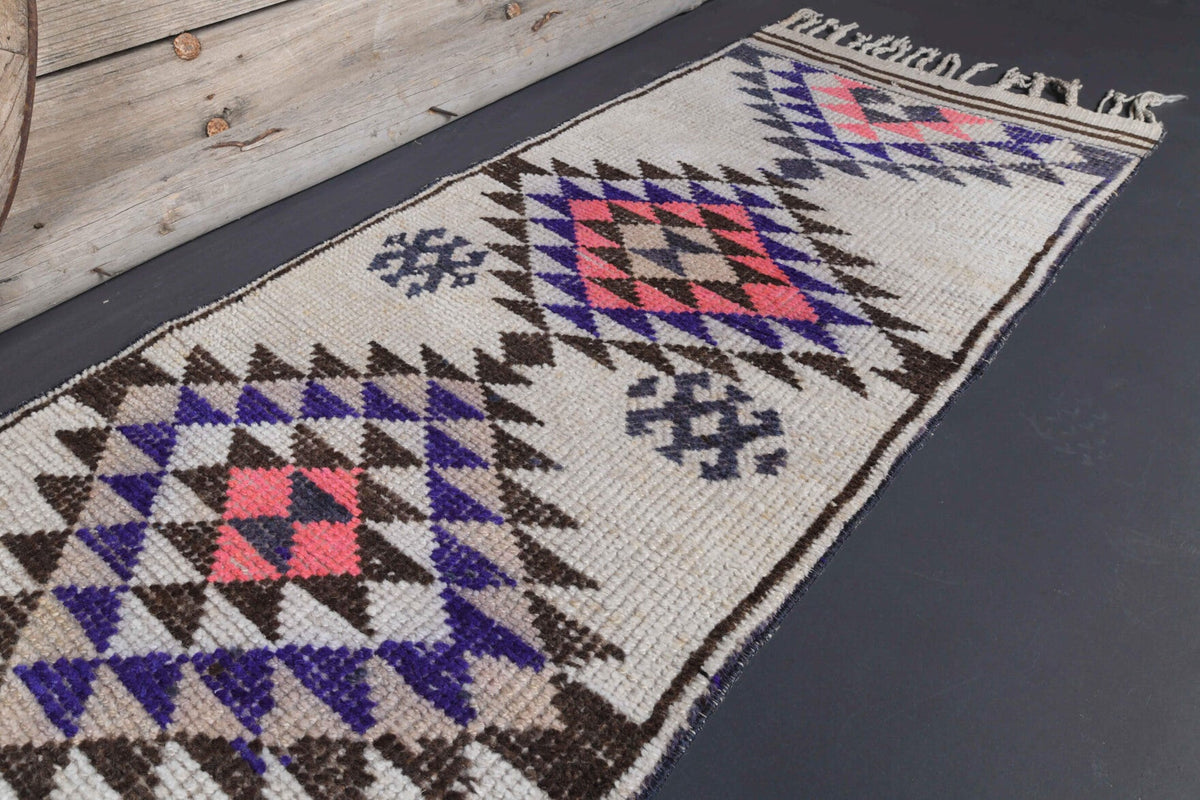Vintage Oushak Runner Rug