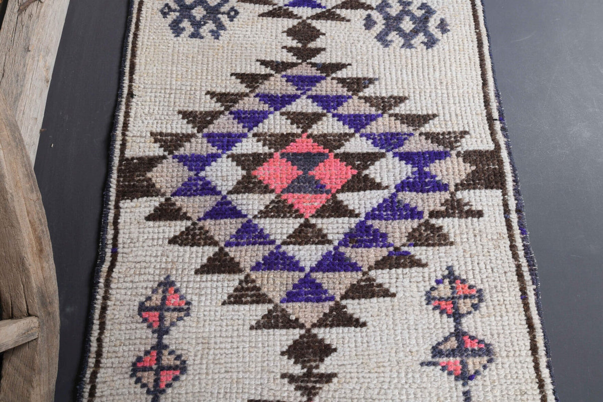 Vintage Oushak Runner Rug