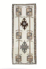 Vintage Oushak Runner Rug