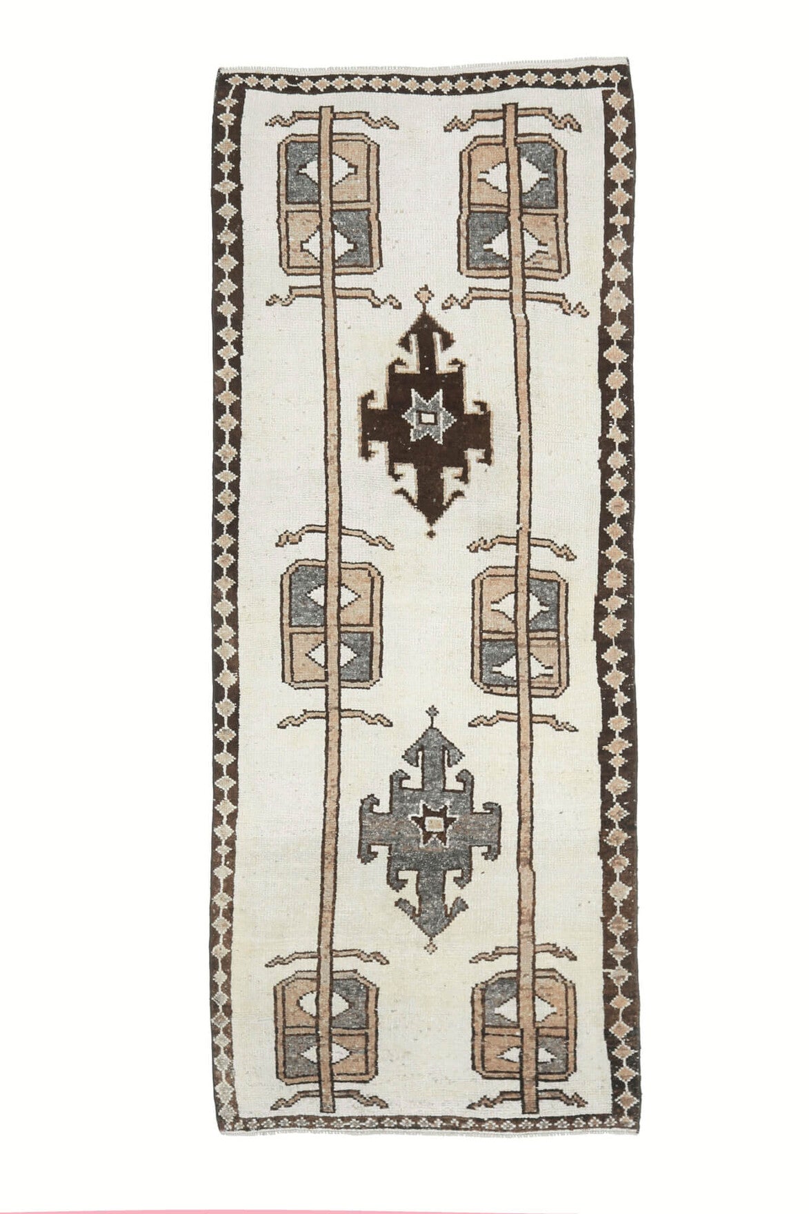 Vintage Oushak Runner Rug