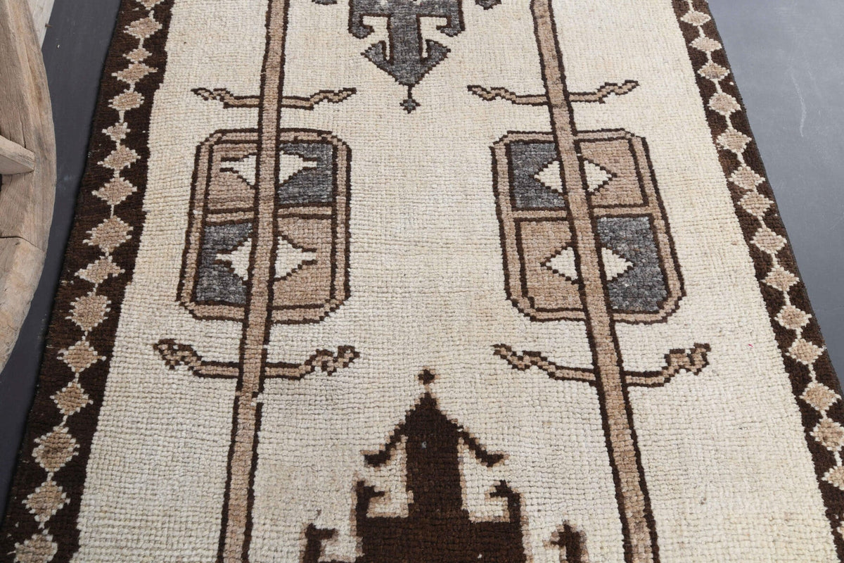 Vintage Oushak Runner Rug