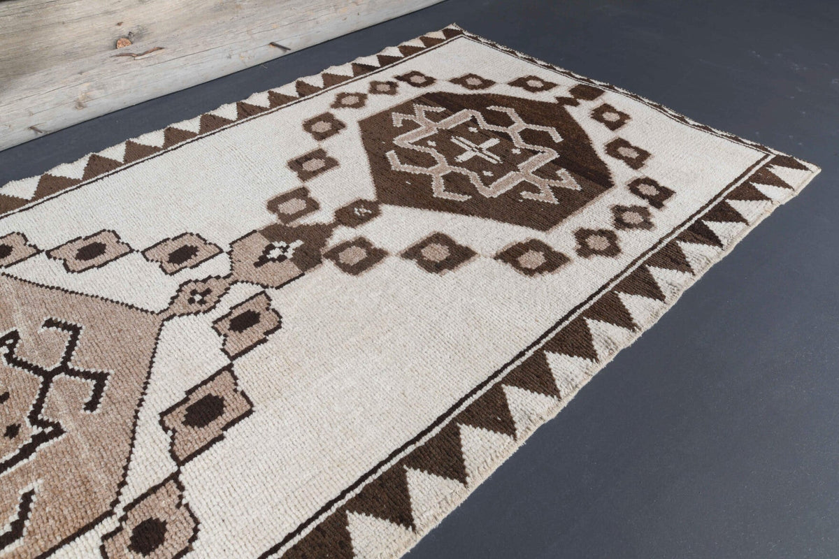 Tek parça el dokuma vintage yolluk 100x320 cm (3,2 m²) – Pera Halı