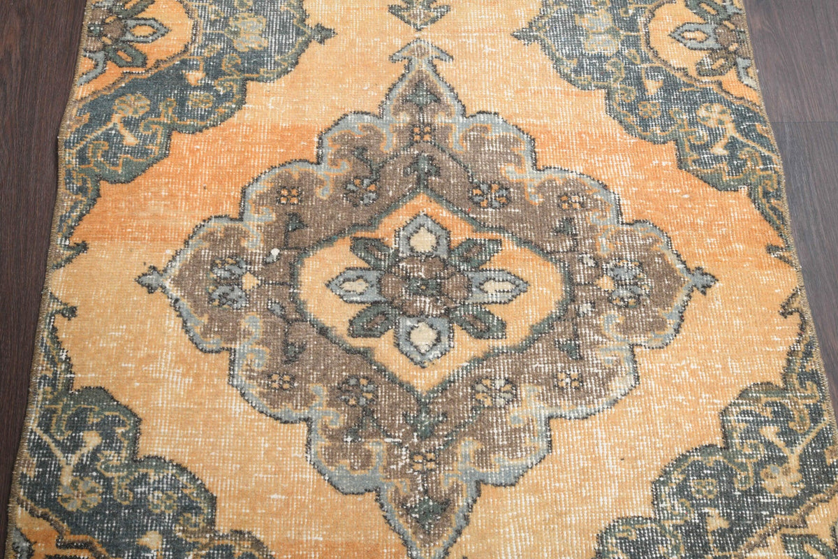 Vintage Oushak Runner Rug