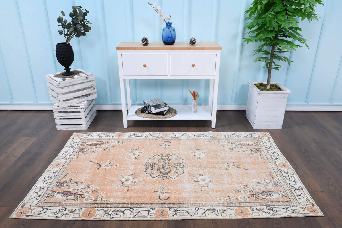 Vintage Oushak Rug