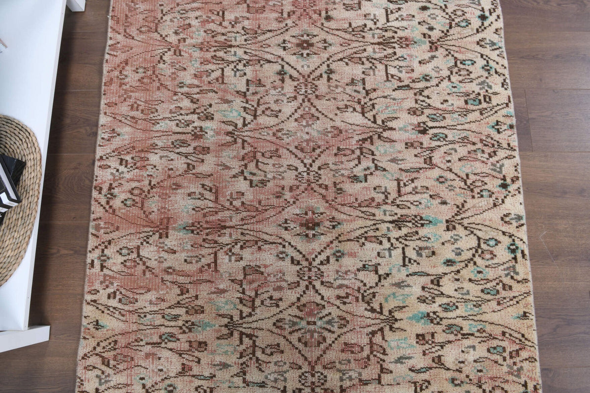 Vintage Hereke Accent Rug