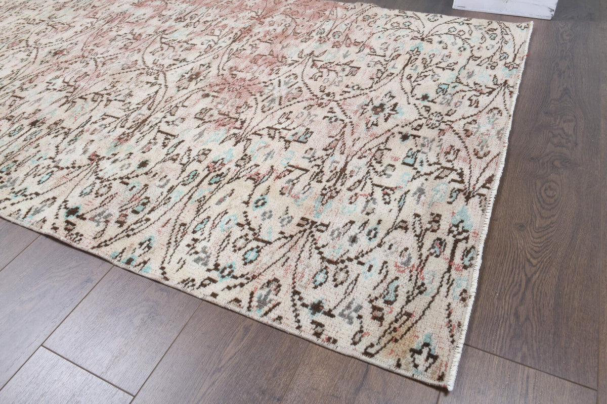 Vintage Hereke Accent Rug