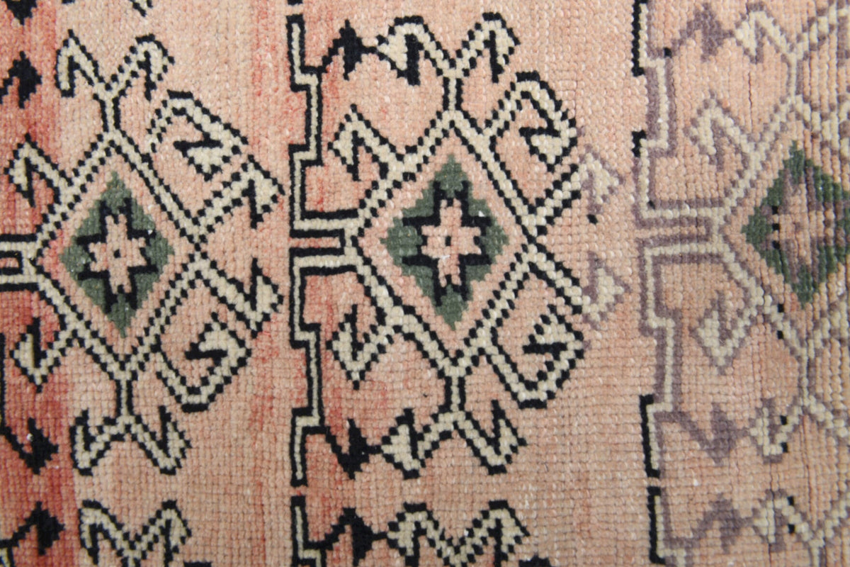 Vintage Ikat Throw Rug