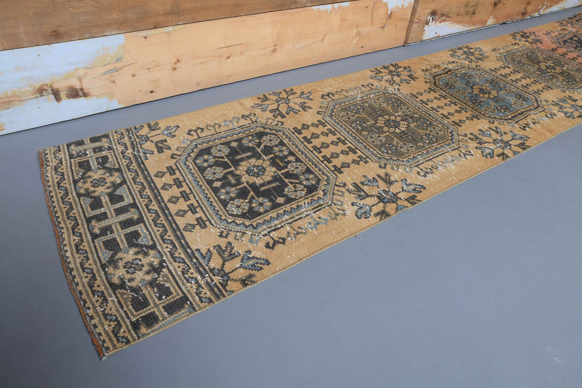 Vintage Oushak Runner Rug