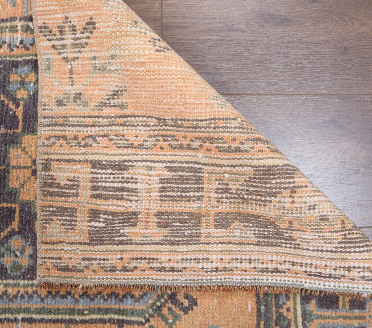 Vintage Oushak Runner Rug