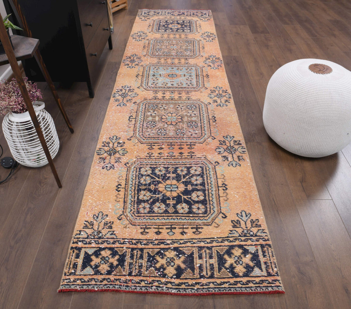 Vintage Anatolian Runner Rug