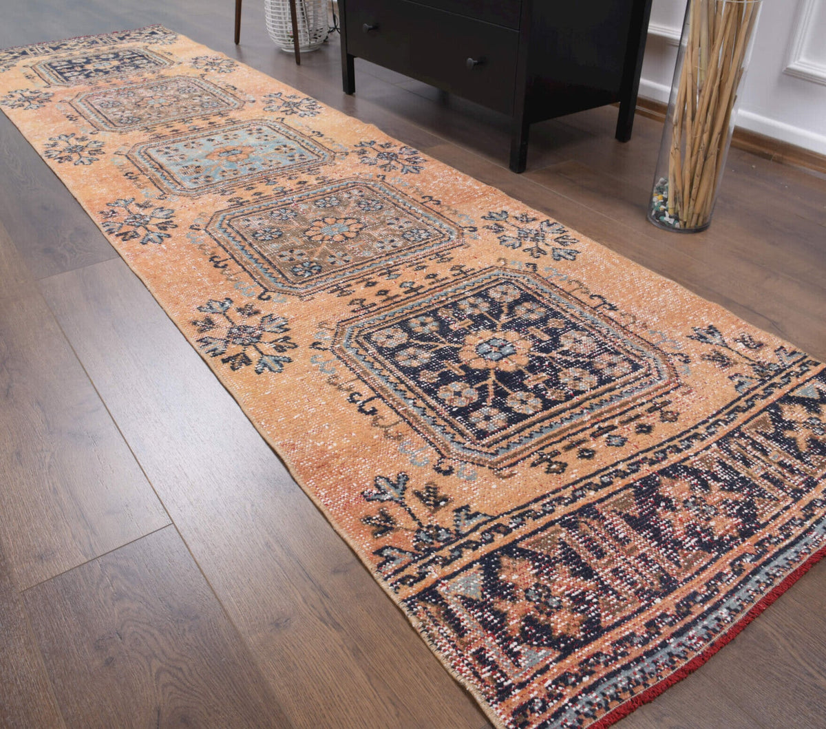 Vintage Anatolian Runner Rug