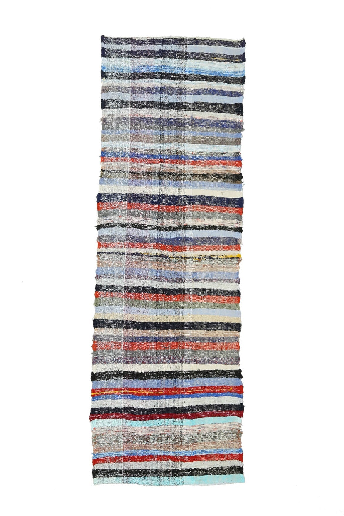 Striped Flatweave Vintage Runner Rug
