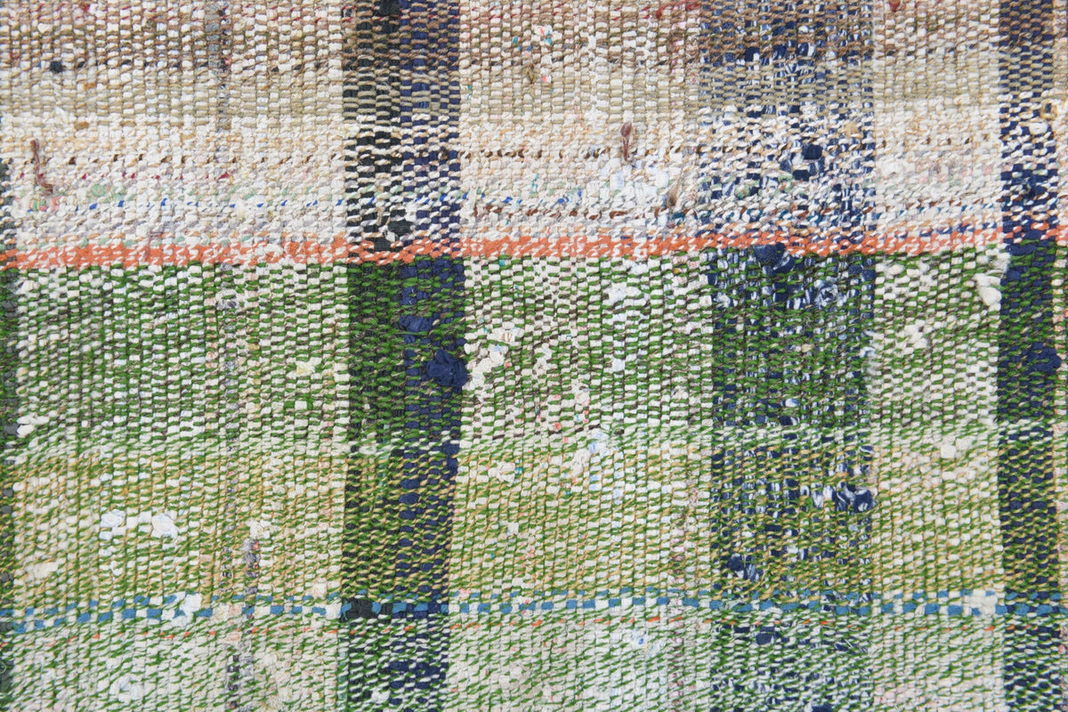 Flatweave Striped Vintage Runner Rug