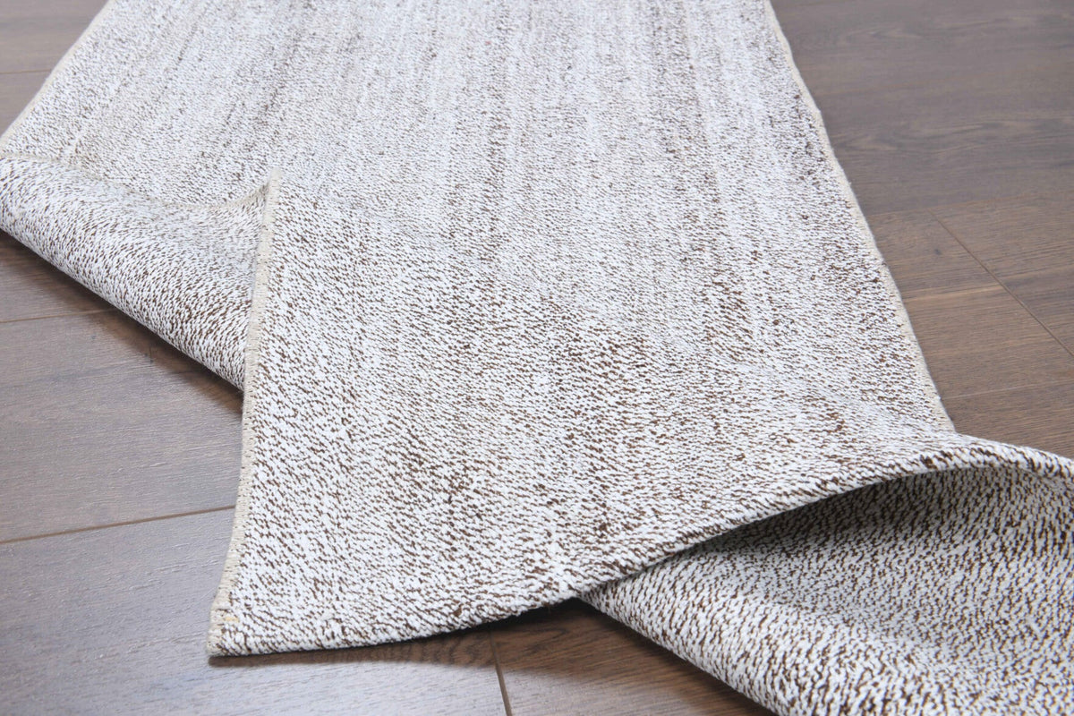 Solid Vintage Flatweave Runner Rug
