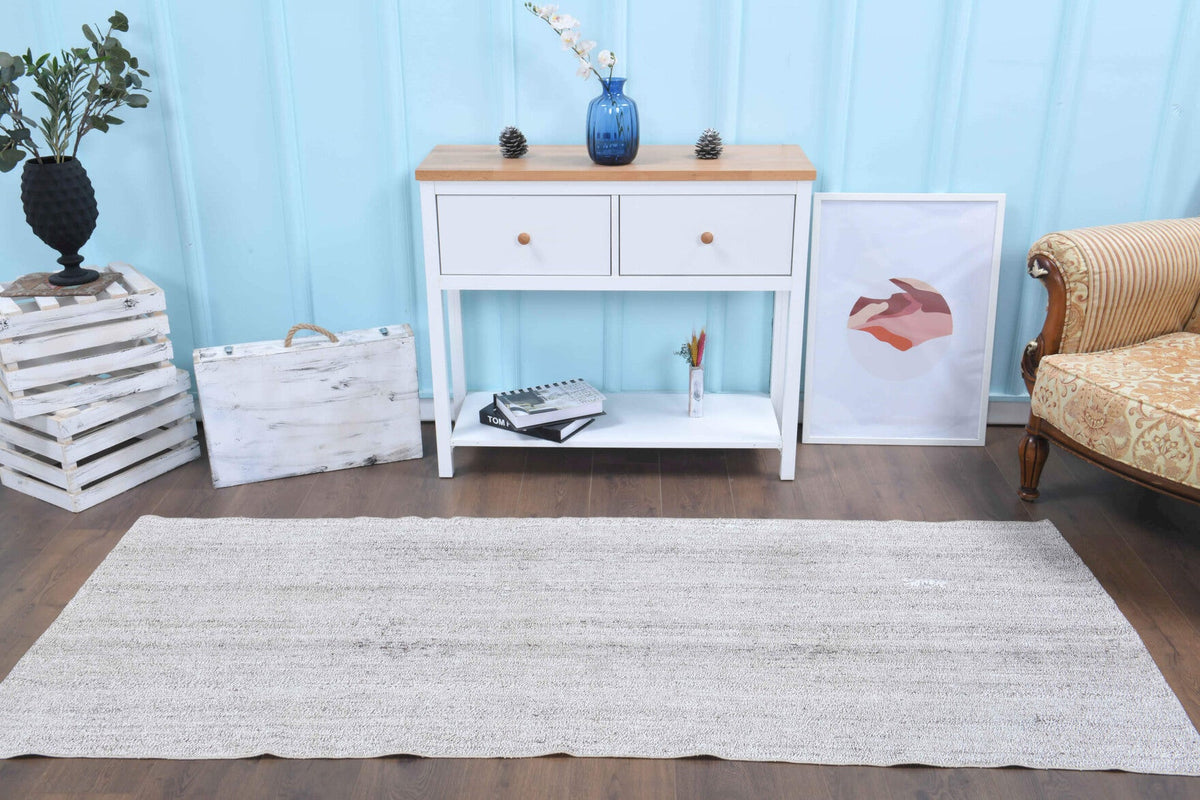 Modern Vintage Kilim Runner Rug