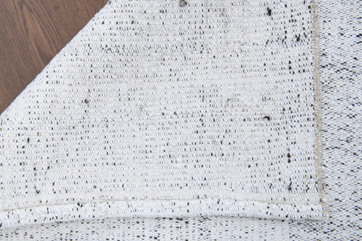 El yapımı vintage yolluk 61x224 cm kilim desenli yün - üstten görünüm