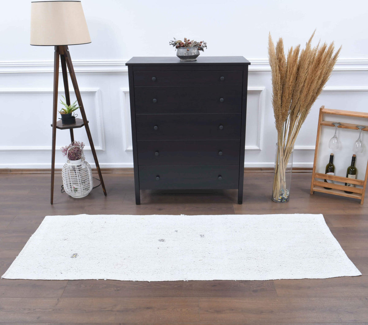 Flatweave Turkish Vintage Runner Rug