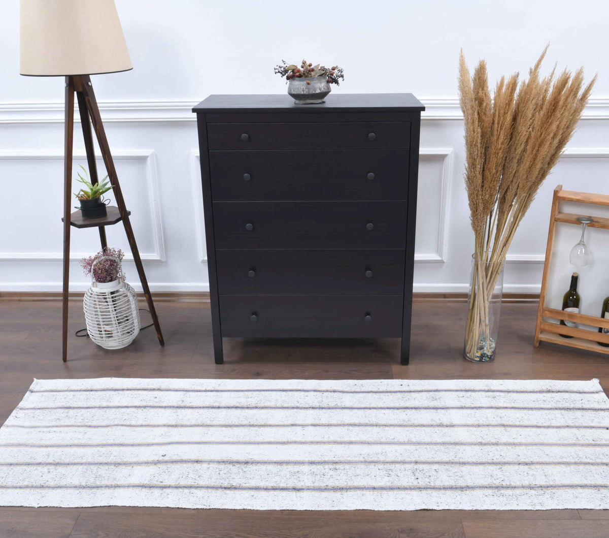 Striped Kilim Runner