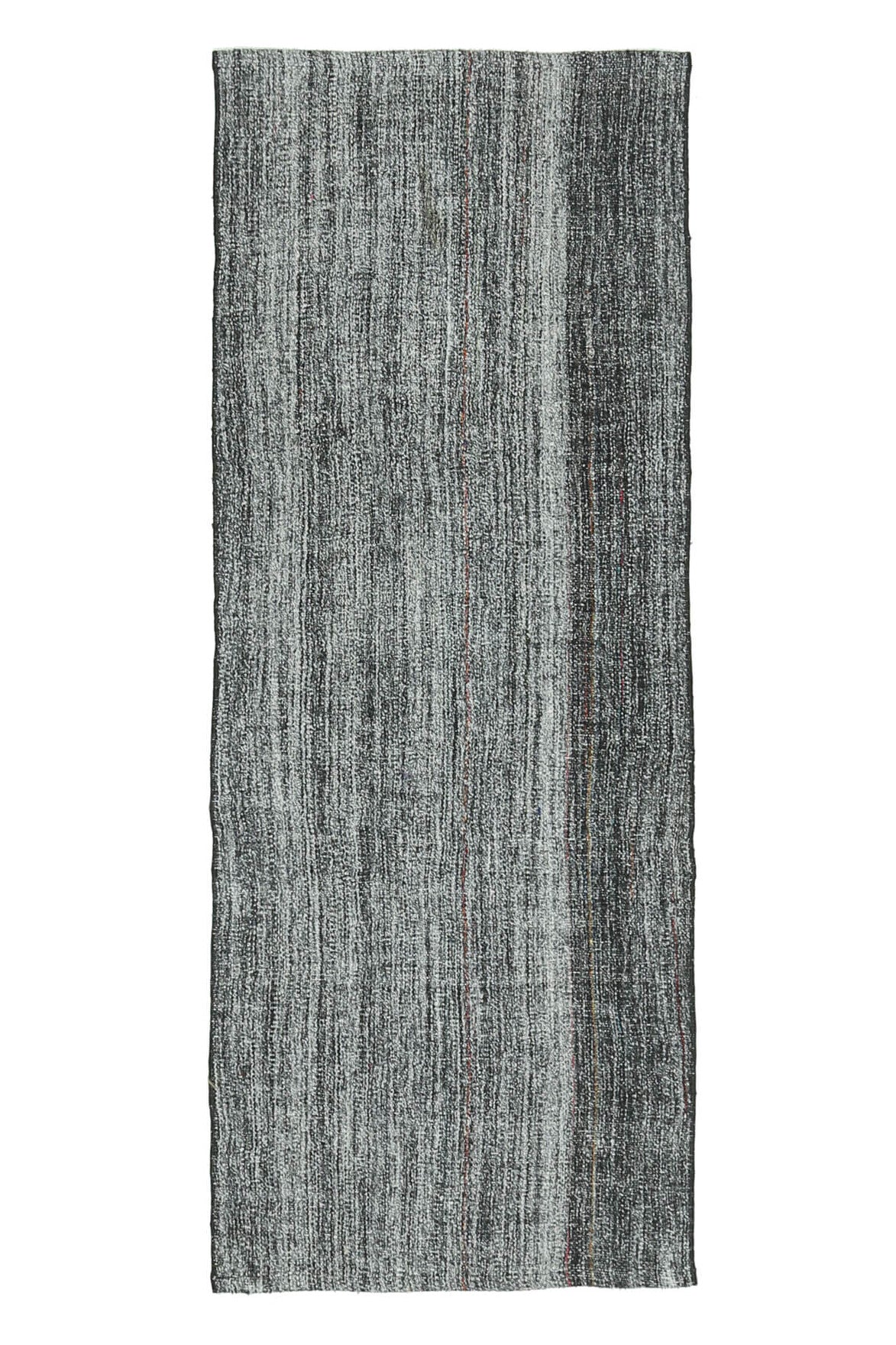 El yapımı vintage yolluk 71x183 cm düz desenli yün - üstten görünüm