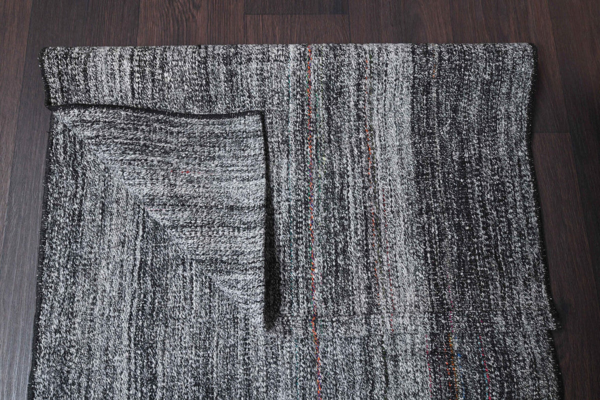 El yapımı vintage yolluk 71x183 cm düz desenli yün - mekan görünümü