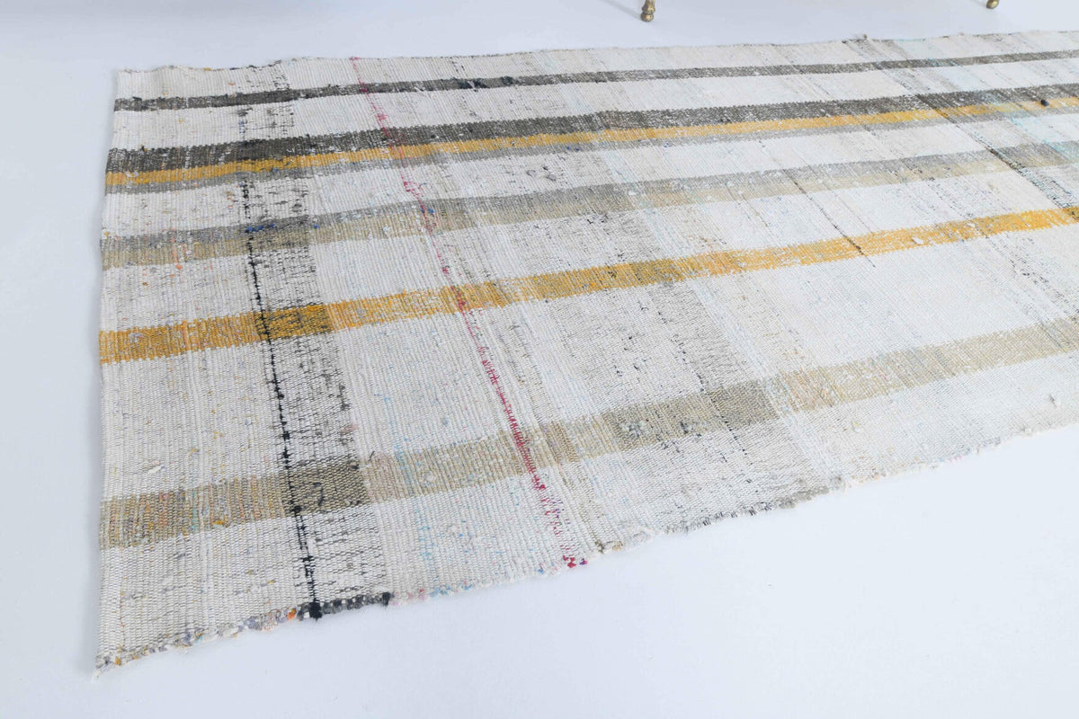 Oushak Vintage Runner Rug